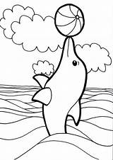 Dolphin coloring Pages To Download dolphins For Kids  sketch template