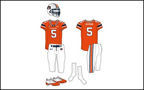 Auburn Football Uniform Concepts - Auburn Uniform Database