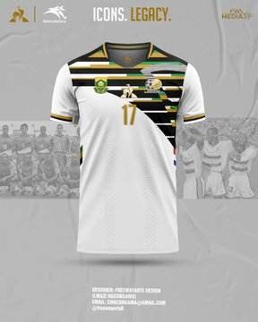 Sleek Bafana Bafana Home & Away Concept Jerseys Showcased | Soccer Laduma