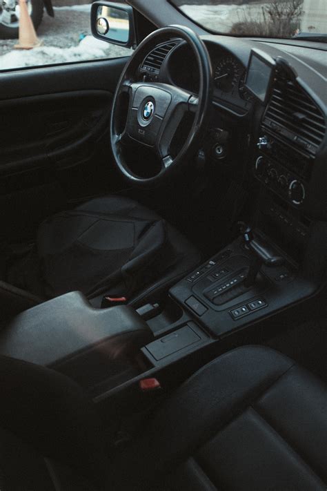 my simple and classy interior of my 1995 318i. you'd never know this car has 124k miles on it ...