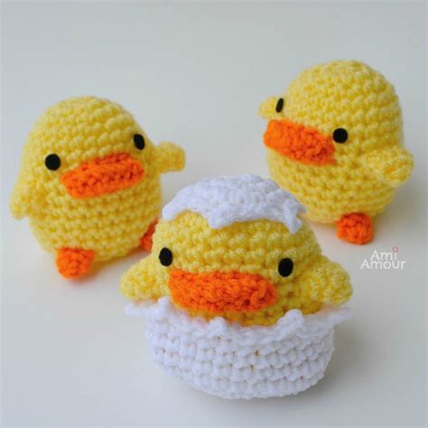 Duck Amigurumi Pattern "Fair is Fowl" - Ami Amour