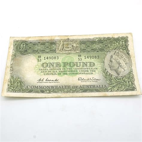 Australian One Pound Banknote - Lot 1064153 | ALLBIDS