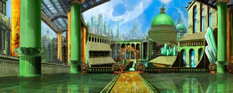 Emerald City Interior by Brollonks on DeviantArt