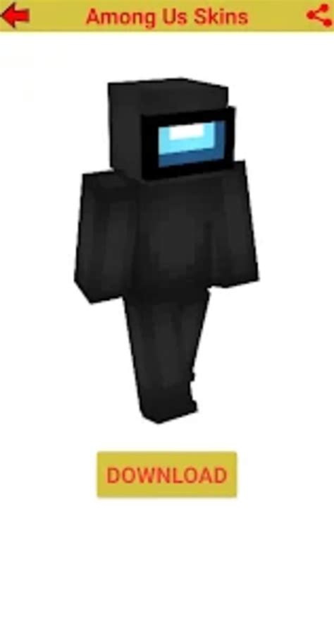 Among Us Skins minecraft for Android - Download