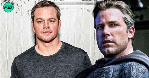 Ben Affleck Thinks Some of Matt Damon's Movies Are Not Good: The Batman Star Takes a Jab at His ...