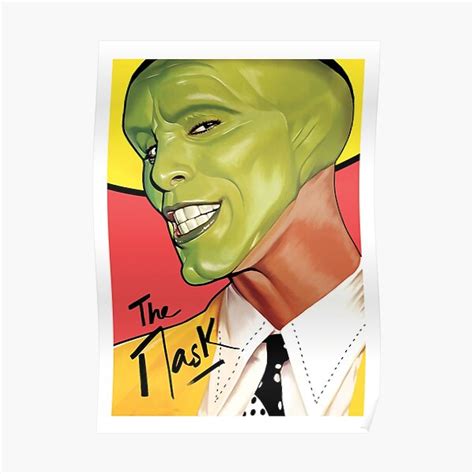 "The mask" Poster by ibrahimGhd | Redbubble