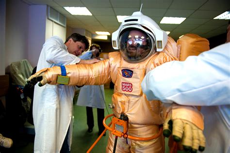 ESA - Mars spacesuit testing