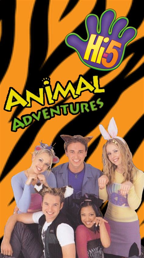 Hi-5 Animal Adventures USA VHS Front Cover by ZombiethekidRUS on DeviantArt