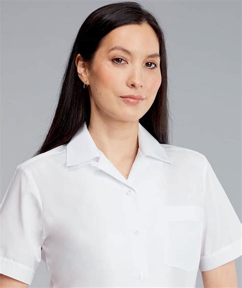 Classic Revere Collar Long / Short Sleeve Blouse - Armstrong Aviation ...