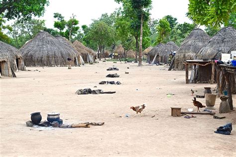 HD wallpaper: village, grass, huts, nigeria, fulani, homes, africa ...