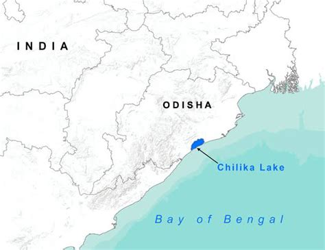 Where Is Chilka Lake Located In India Map - Gracia Georgeanne