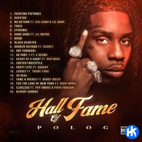 DOWNLOAD: Polo G Hall of Fame Album | Zip & Mp3 - HipHopKit