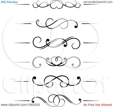 Flourish Border Vector at GetDrawings | Free download