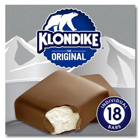 Buy Klondike Ice Cream Bars Original, 4.5 fl oz, 18 Count Online at ...