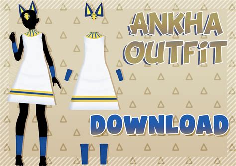 Ankha Outfit DOWNLOAD [P2U] by YunakiPix on DeviantArt