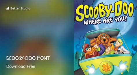 Scooby Doo Font: Download Free Font & Logo