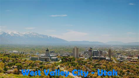 West Valley City Utah Map - United States