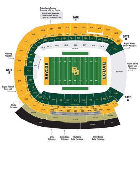 mclane stadium seating chart