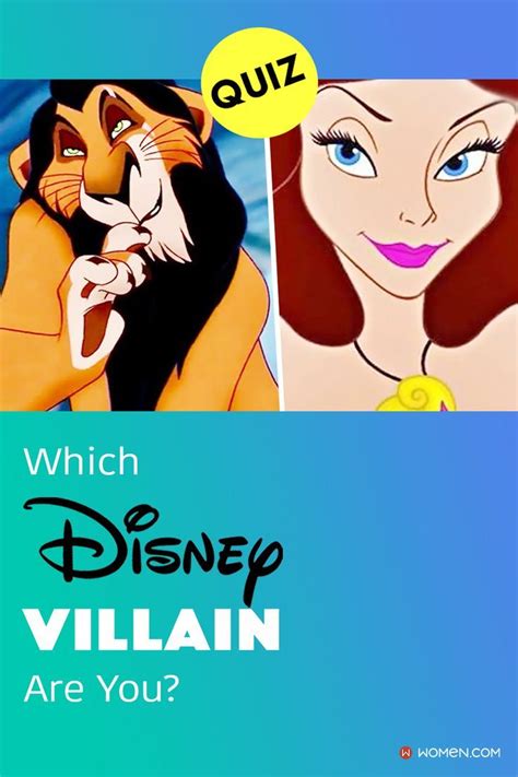 Disney quiz which villain are you – Artofit