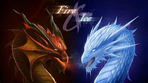 Fire Dragon, Ice Lightning Dragon HD wallpaper | Pxfuel