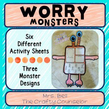 Worry Monsters (help kids cope with worry) | Worry monster, Helping ...