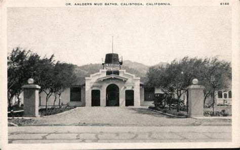 Dr. Aalders Mud Baths Calistoga, CA Postcard