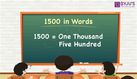 1500 in Words | Write 1500 in words | Spelling of 1500