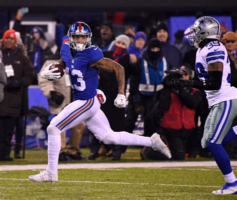 Odell Beckham Jr., New York Giants edge Dallas Cowboys in defensive ...