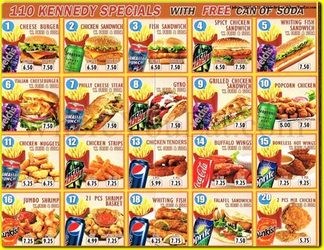 Kennedy Fried Chicken Restaurant in Staten Island / Official Menus & Photos