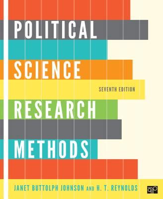 Political Science Research Methods book by Janet Buttolph Johnson | 4 ...