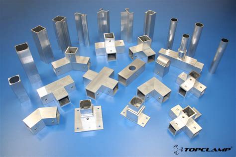 Topclamp square tube connectors / couplings / joints / fittings ...