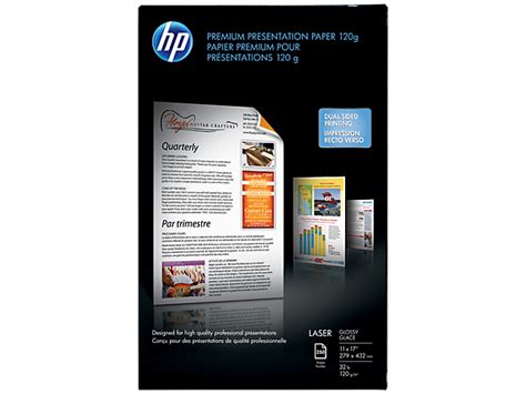 HP® Premium Glossy Presentation Paper 120 gsm (Q2547A)