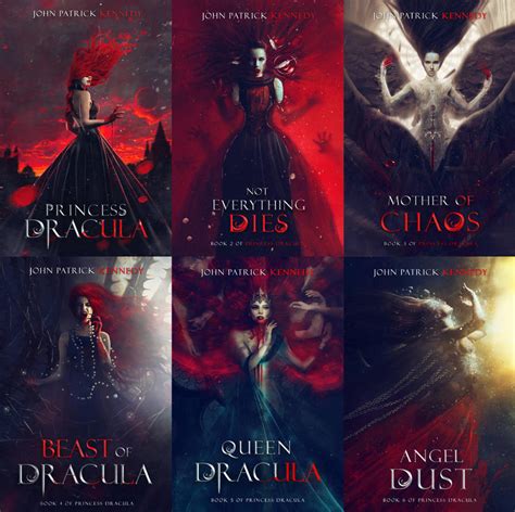 Saga Princess Dracula (Book covers) by Carlos-Quevedo on DeviantArt