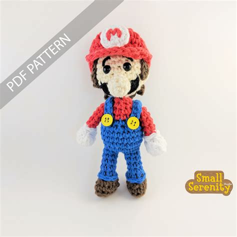 Super Mario With Removable Hat Crochet Pattern / Amigurumi | Etsy