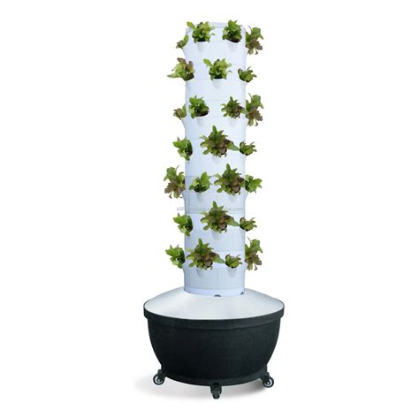 Vertical Hydroponic Tower Aeroponic Growing Systems - Buy Hydroponic ...