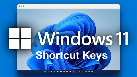 Microsoft Windows 11 keyboard shortcuts are keys or combinations of keys