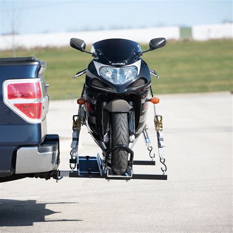 Black Widow Deluxe Steel Motorcycle Carrier - 600 lbs. Capacity | Discount Ramps