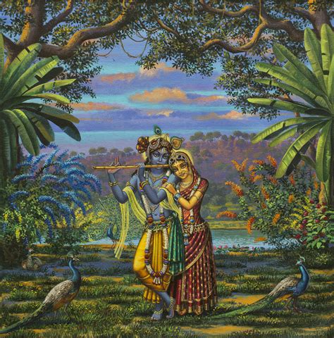 Radha Krishna Painting by Vrindavan Das - Pixels