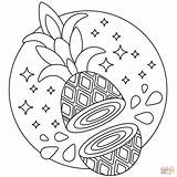 Pineapple coloring Page  Free Printable Coloring Pages sketch template