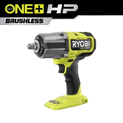 RYOBI ONE+ HP 18V Brushless Cordless 4-Mode 1/2 in. High Torque Impact ...