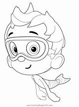 Free Printable Bubble Guppies Coloring Pages sketch template