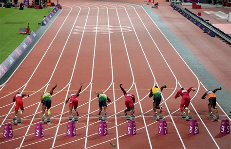 2012 Olympics, Men's 100m In Photos: From Start To Usain Bolt's Blazing Finish - SBNation.com