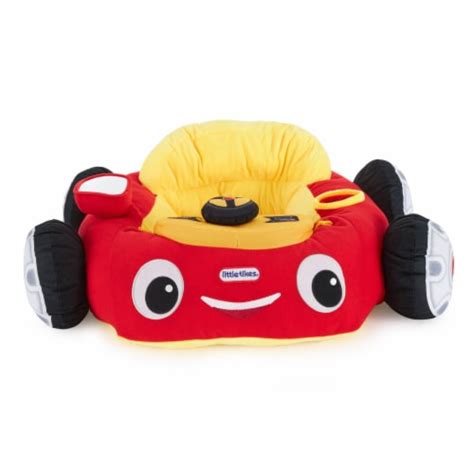 Little Tikes Cozy Coupe Plush Car Baby Toddler Lounger Floor Seat Toy, Red Car, 1 Piece - Food 4 ...