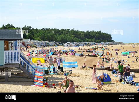 Wells-next-the-Sea Beach, Wells-next-the-Sea, Norfolk, England Stock ...