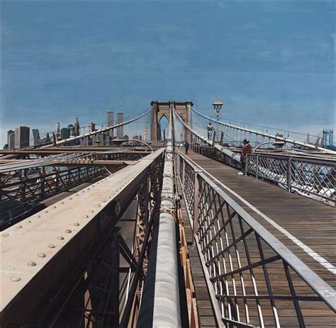 Brooklyn Bridge, 1991 - Richard Estes - WikiArt.org