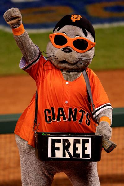 Lou Seal - San Francisco Giants - SportMascots.com