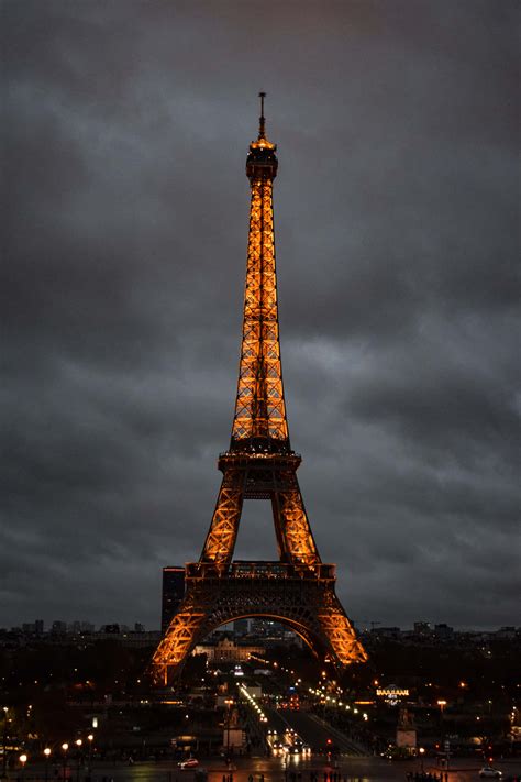 Eiffel Tower Paris At Night