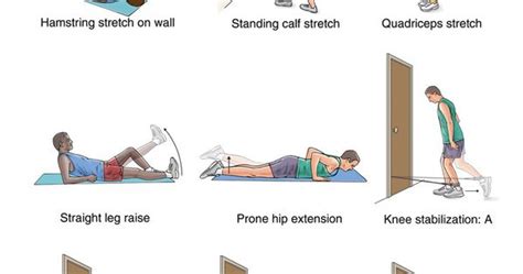 Osgood-Schlatter Disease Rehabilitation Exercises--(also known as tibial tubercle apophyseal ...