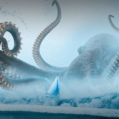 Real Kraken Sea Monster