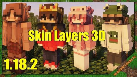 Skin Layers 3D Forge Mod 1.18.2 Download - How to install it for ...